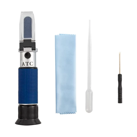 Рефрактометър за измерване на качеството на коластрата