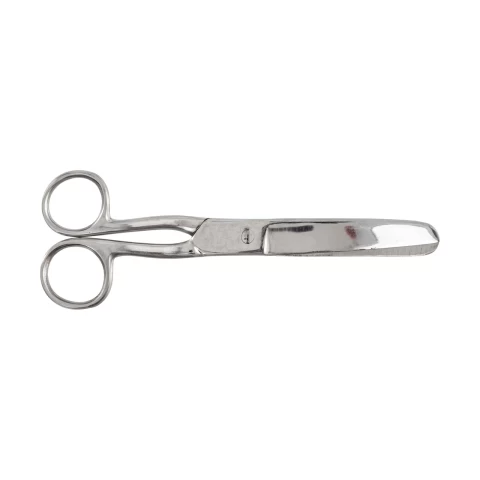 Извита ножица за рязане на превръзки, от неръждаема стомана, 200 мм