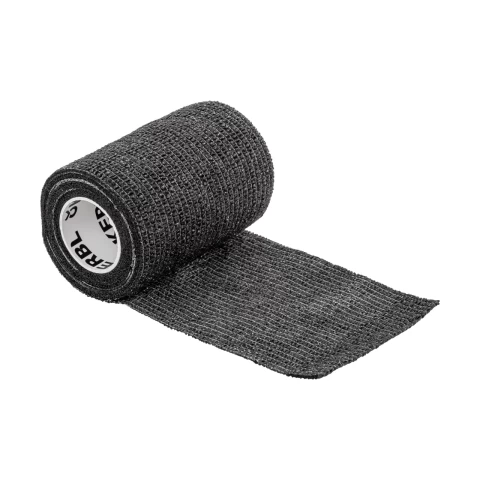 Бинт за копита, Vetlastic, черен, 450 × 7,5 см