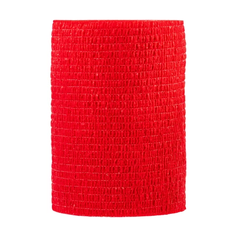 Бинт за копита, Vetlastic, червен, 450 × 7,5 см