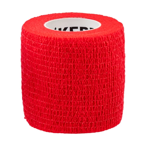 Бинт за копита, Equilastic, червен, 450 × 5 см