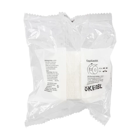 Бинт за копита, Equilastic, бял, 450 × 5 см