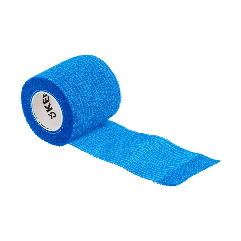 Бинт за копита, Equilastic, син, 450 × 5 см