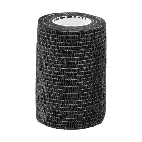 Бинт за копита, Equilastic, черен, 450 × 7,5 см