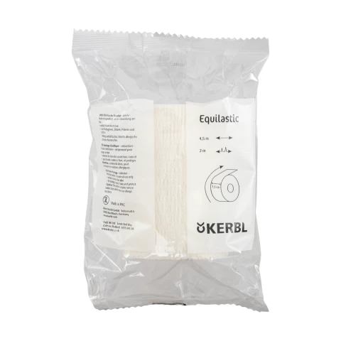 Бинт за копита, Equilastic, бял, 450 × 7,5 см