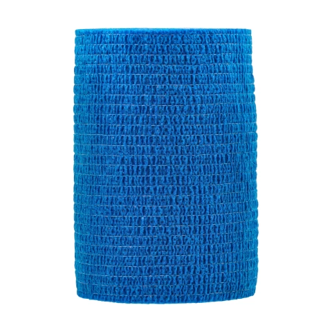 Бинт за копита, Equilastic, син, 450 × 7,5 см