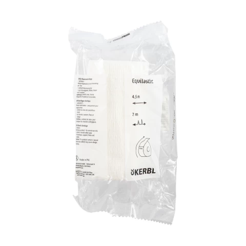 Бинт за копита, Equilastic, бял, 450 × 10 см