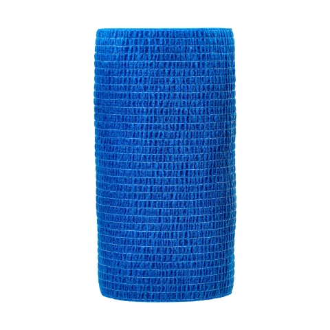 Бинт за копита, Equilastic, син, 450 × 10 см