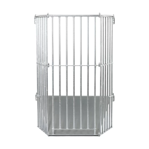 Металнa яслa за сено, за монтаж на стена, 81 × 114 см