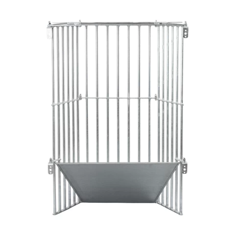 Металнa яслa за сено, за монтаж на стена, 81 × 114 см