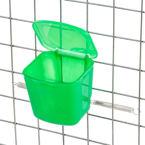 Поилка за зайци, зелена, 500 мл