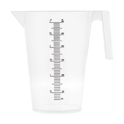 Мерителна кана, пластмасова, 3 литра