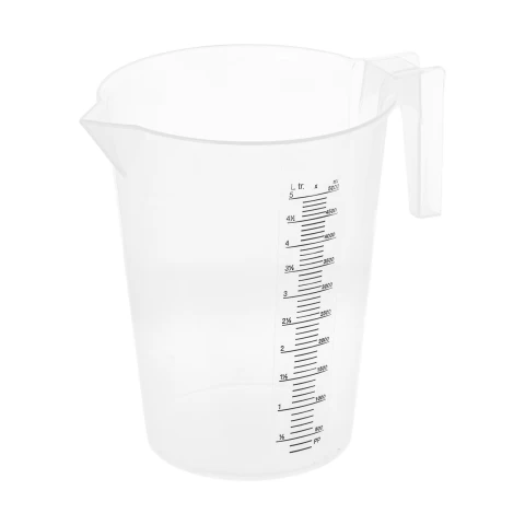 Мерителна кана, пластмасова, 5 литра