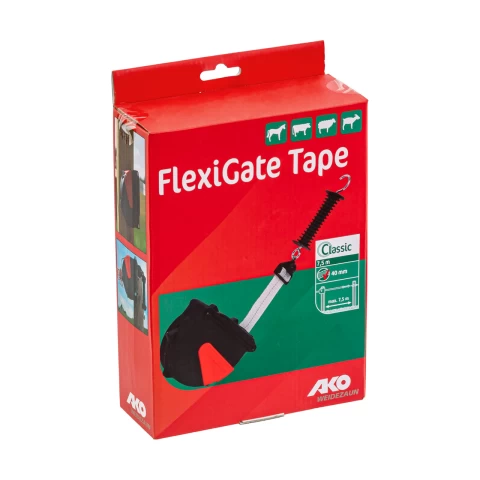 Комплект за порта/врата за електропастир с 40 мм лента , Ako Flexigate, 7,5 метра