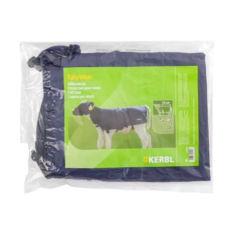 Одеяло за телета, водоустойчиво, EasyWear, тъмно синьо, 70 × 70 см