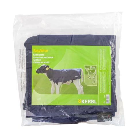 Одеяло за телета, водоустойчиво, EasyWear, тъмно синьо, 80 × 70 см