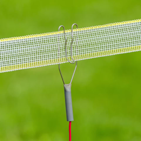 Кабел за свързване на ленти, шнурове или въжета за електрическа ограда