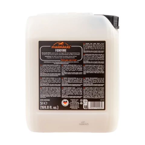 Разтвор за блясък на козината, Pharmakas Foxfire, 5000 мл