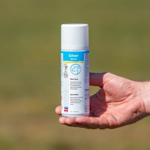 Сребърен спрей за защита на леки рани или контузии, 200 мл