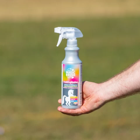 Спрей за грижа за гривата, аромат FruitExplosion, MagicBrush, 500 мл