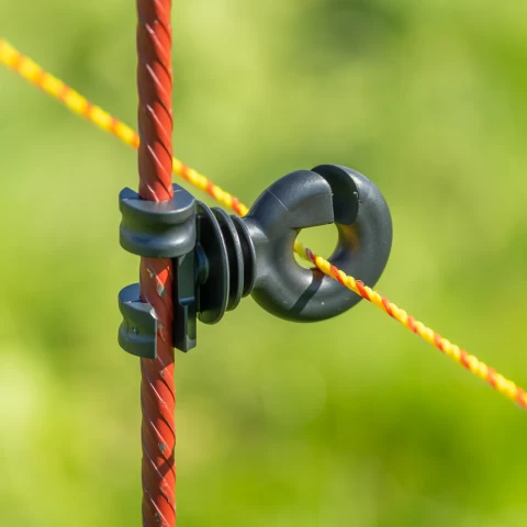 Допълнителен изолатор за кръгло стоманeно колче Ø8 мм, 25 бр.