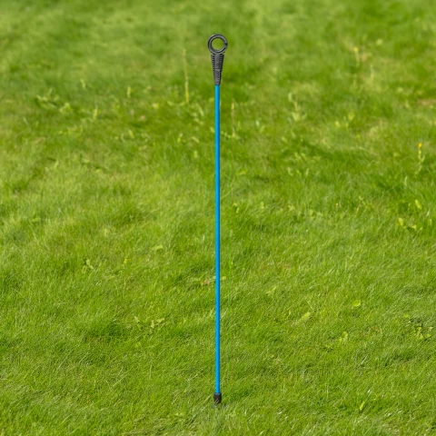 Колче от фибростъкло, AKO Oval Premium, 110 см, синьо, 10 бр.