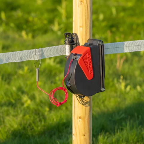 Комплект за порта/врата за електропастир с 40 мм лента , Ako Flexigate, 7,5 метра