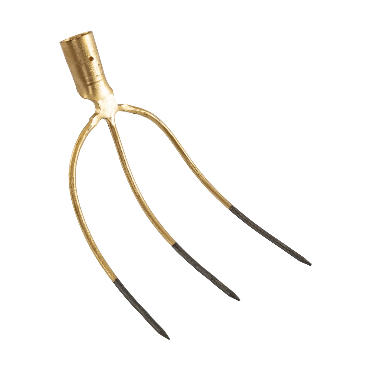 Вила за сено и бали, с три рога, без дръжка, 21 × 28 см