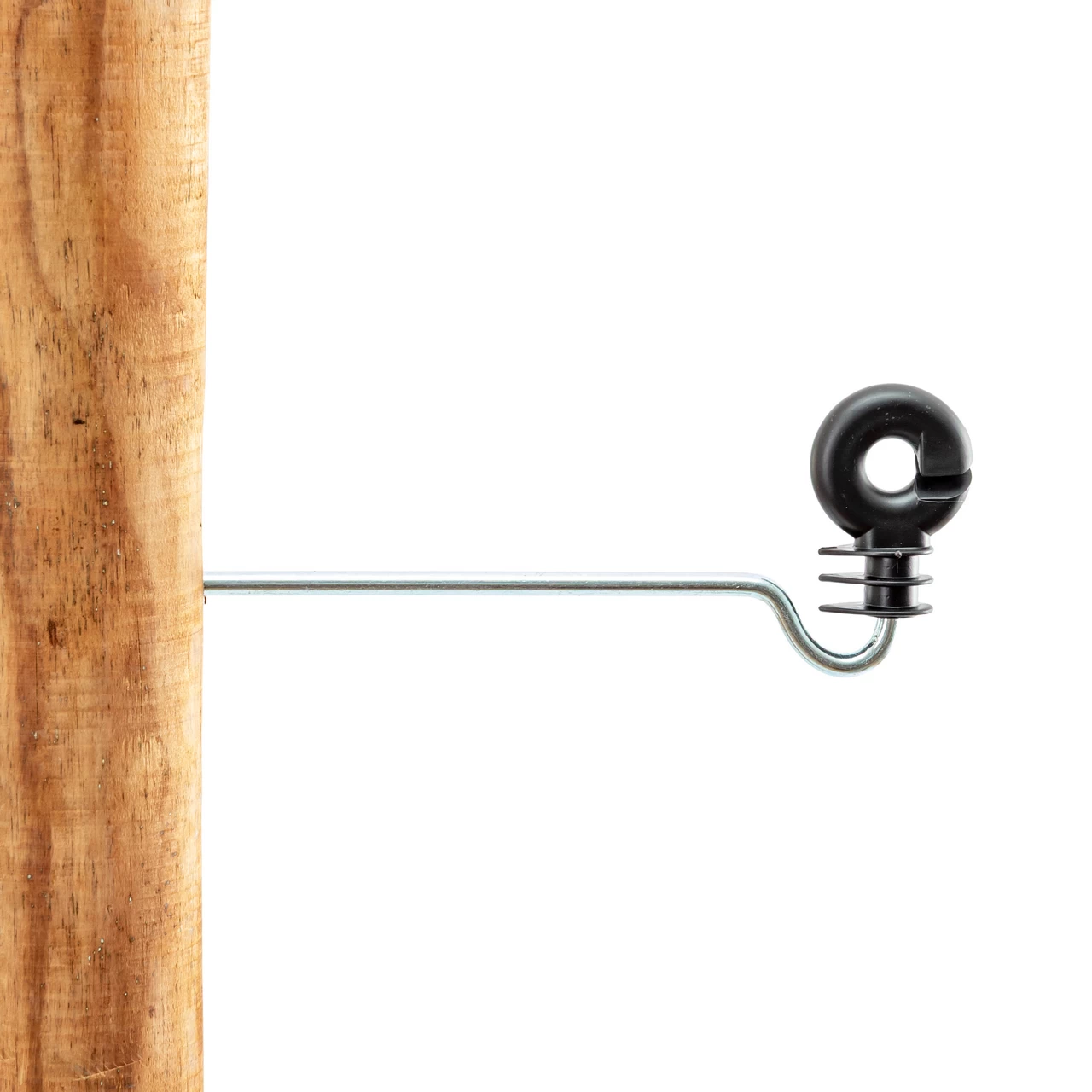 Дълъг изолатор тип пръстен, с винт за дърво, 220 мм