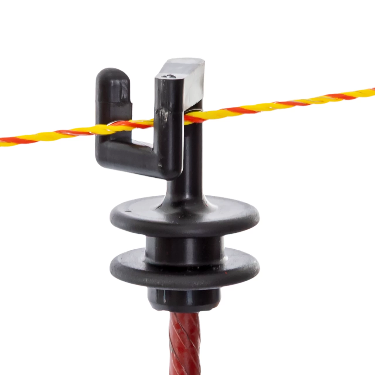 Стоманено колче за електрическа ограда, Ø8 мм × 107 см, 30 бр.