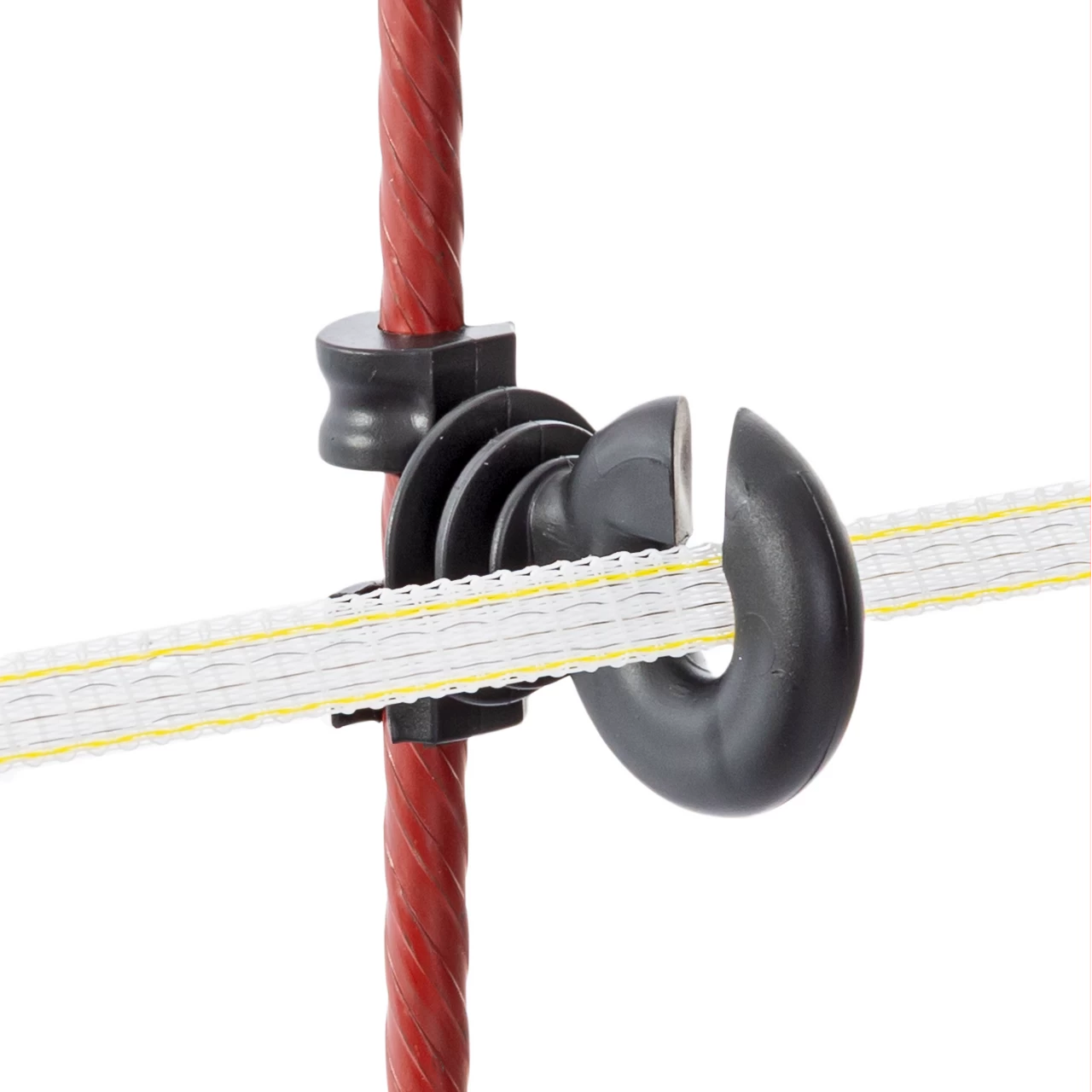 Стоманено колче за електрическа ограда, Ø8 мм × 107 см, 30 бр.