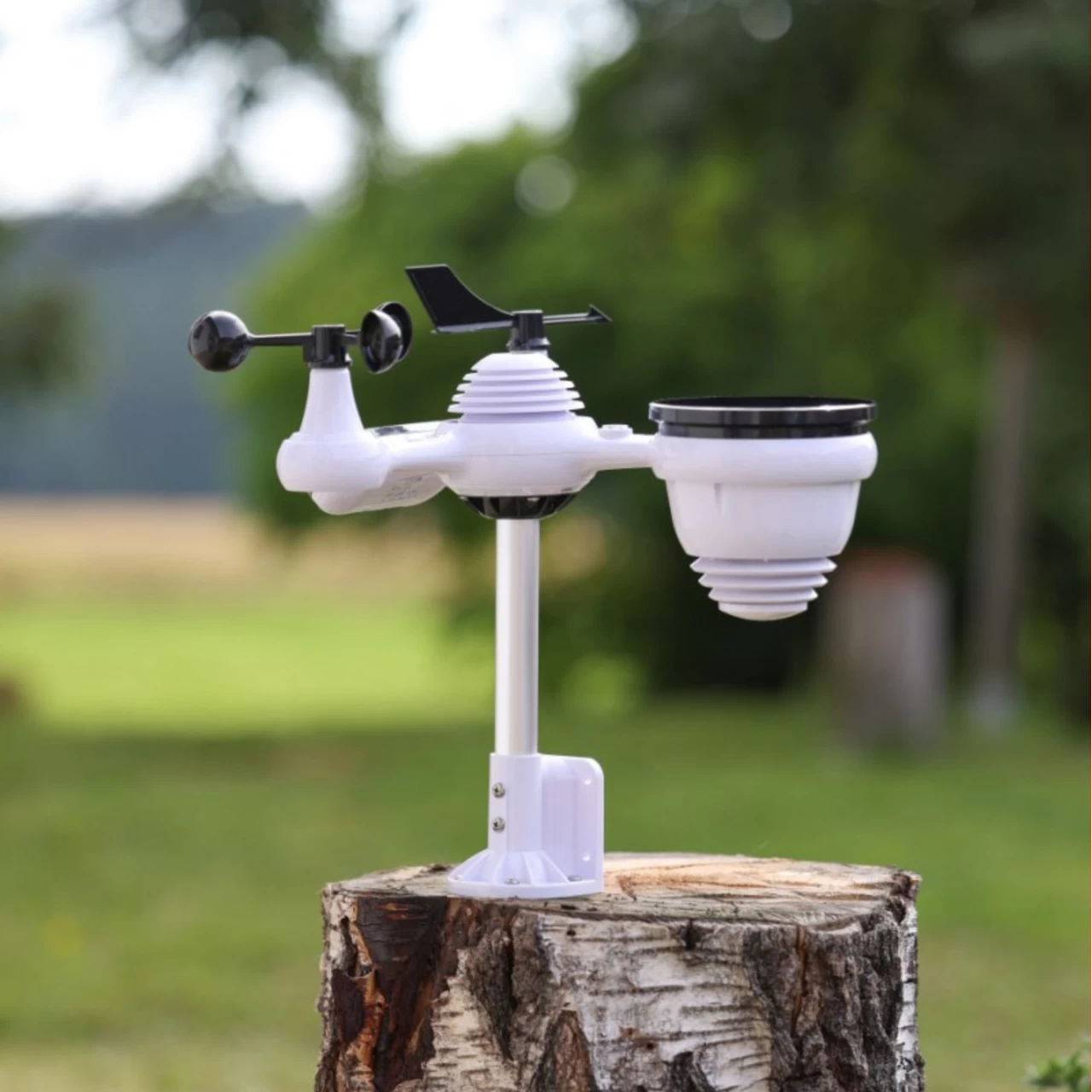 Цифрова метеорологична станция, 7 в 1 с WiFi свързаност и мобилно приложение