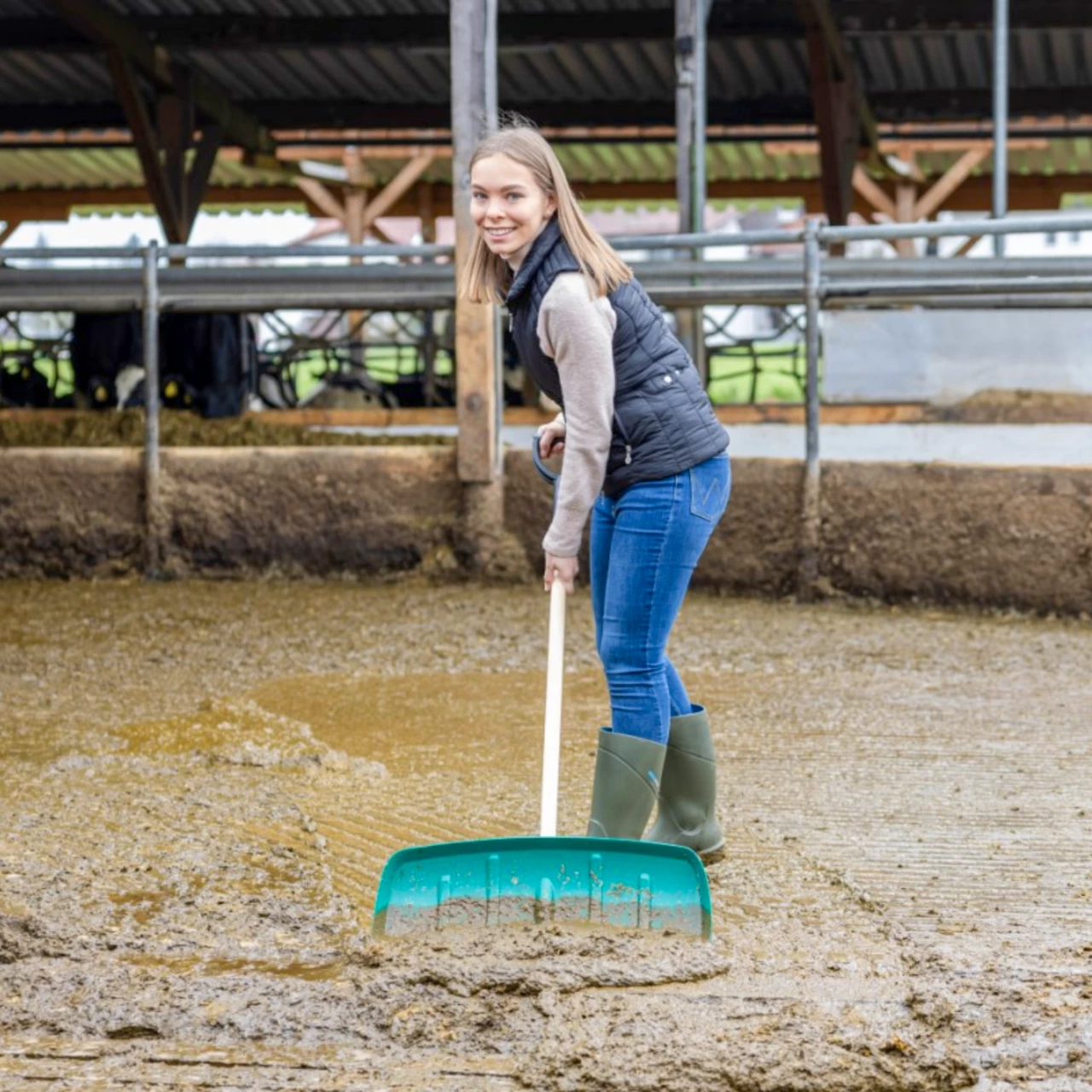 Лопата за обработка на фураж, без дръжка, 65,5 × 27 cм