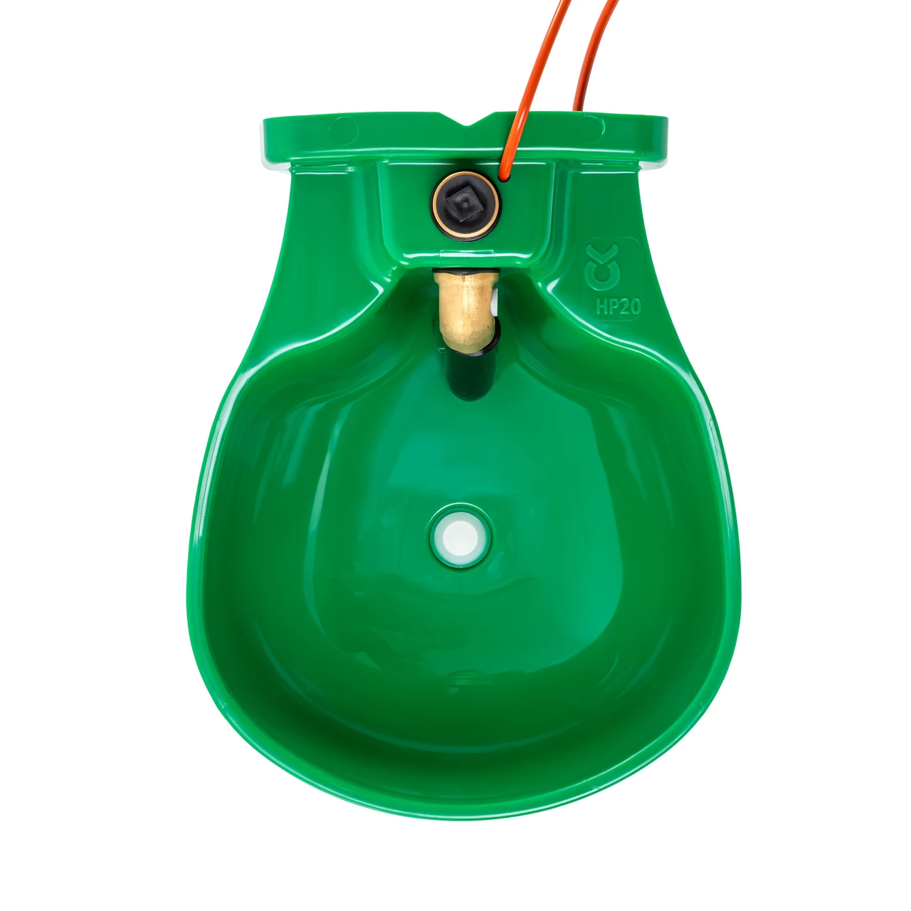 Поилка със защита срещу замръзване, с цилиндричен клапан и нагревателен кабел, 2,8 литра