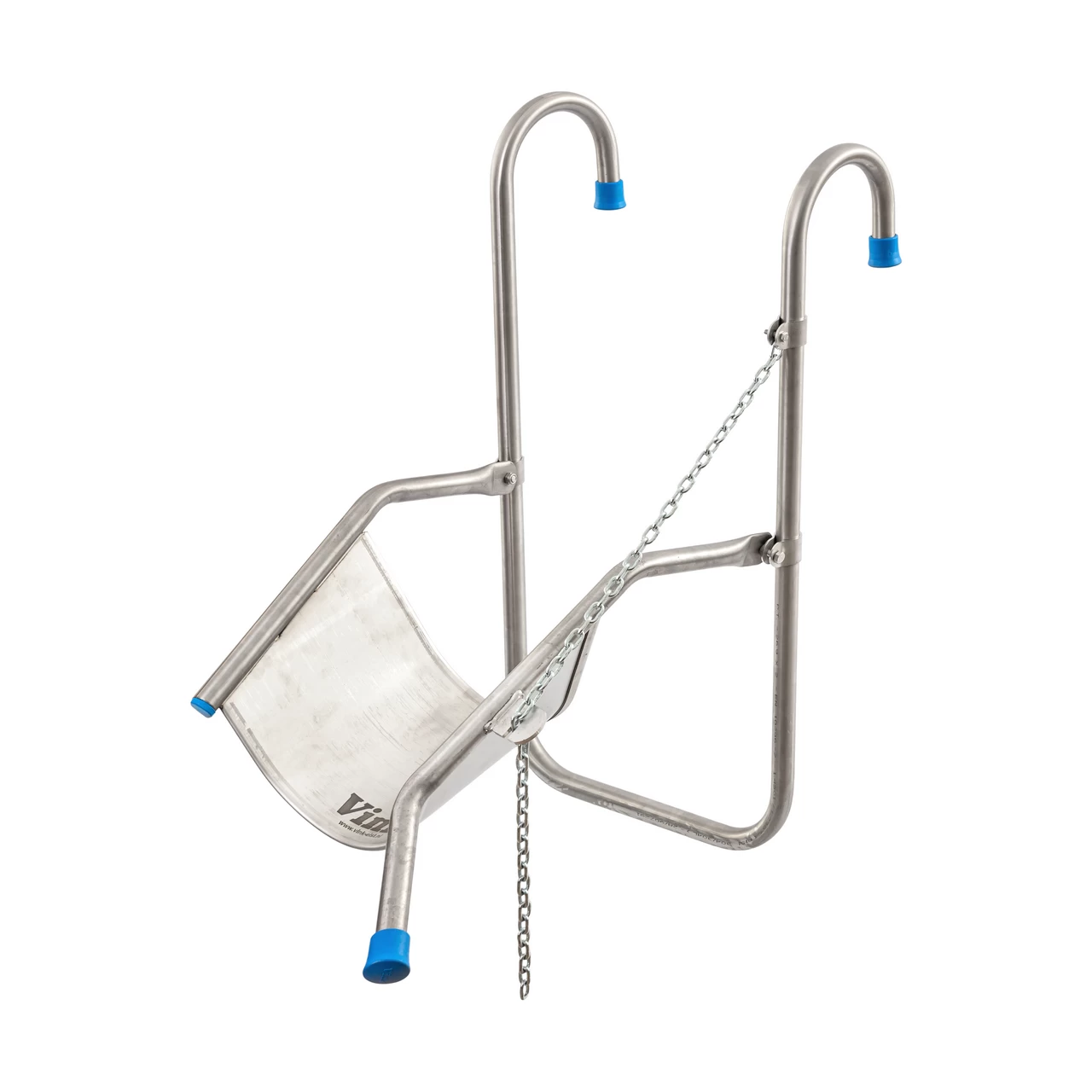 Регулируема опора за главата на едър рогат добитък, предназначена за процедури