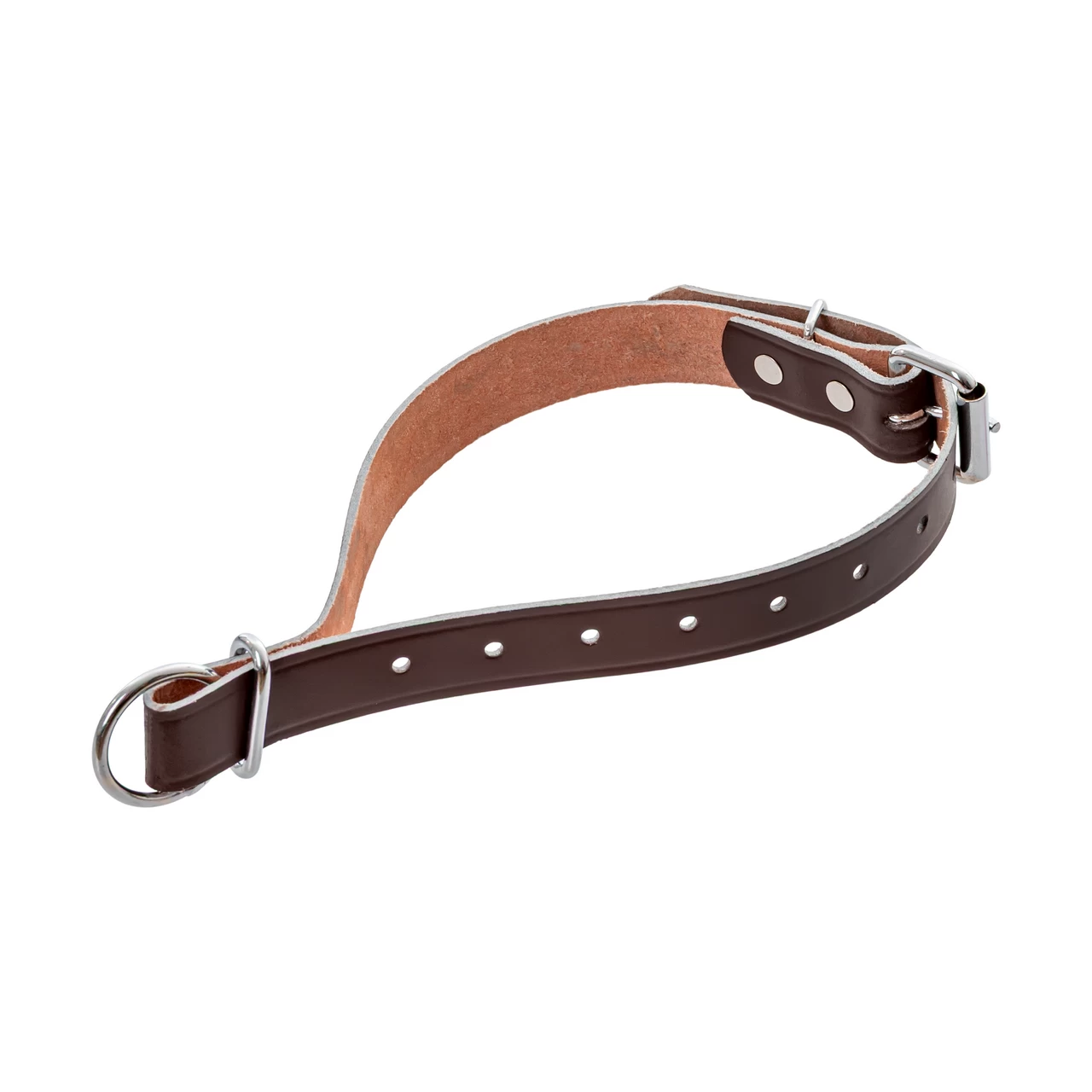 Нашийник за овце и овни от естествена кожа, 65 см