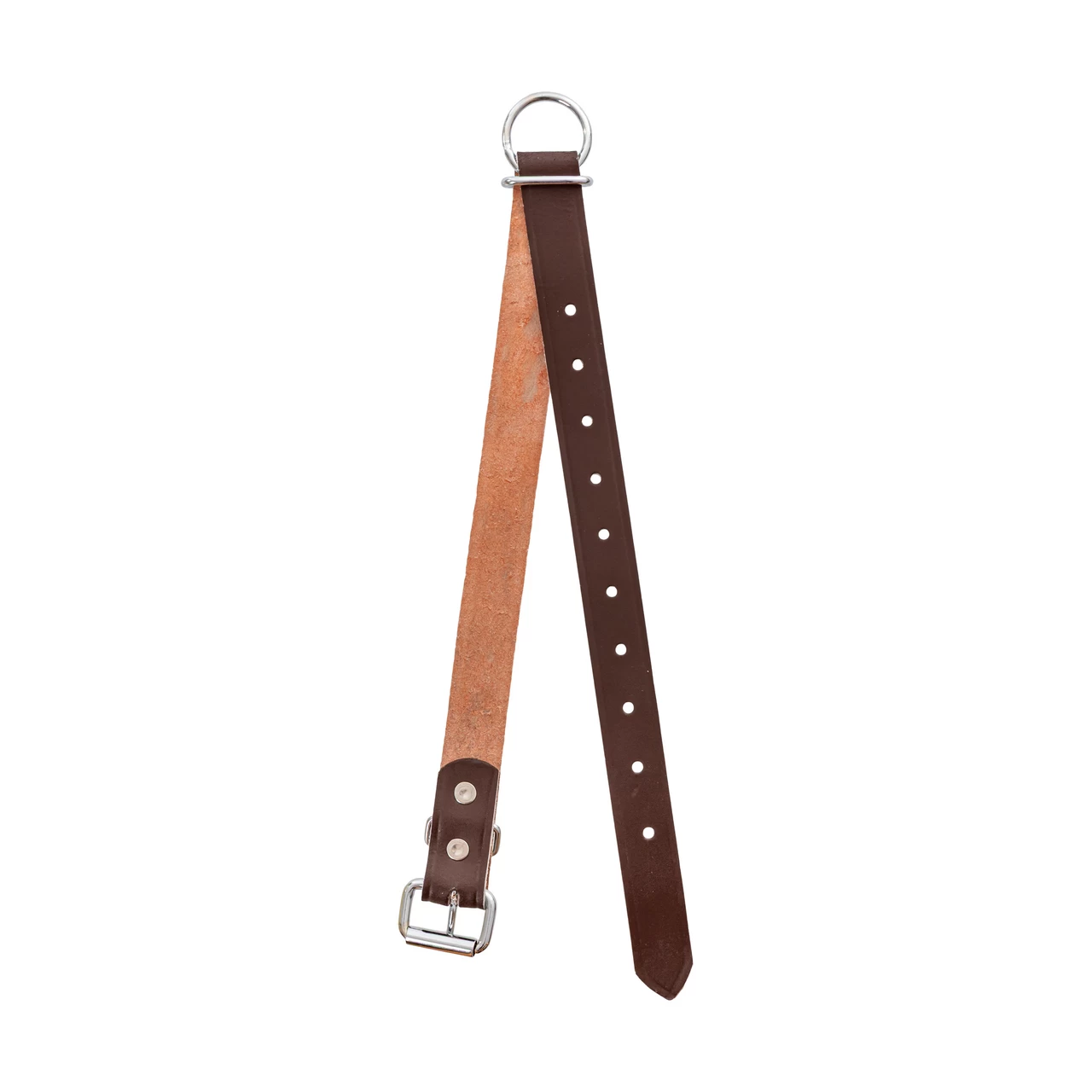 Нашийник за овце и овни от естествена кожа, 65 см