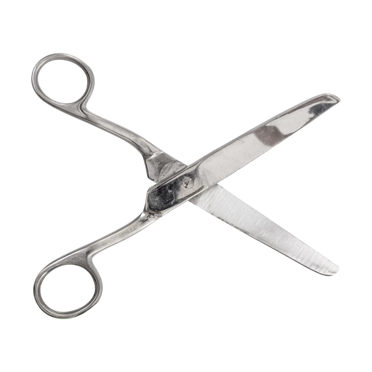 Извита ножица за рязане на превръзки, от неръждаема стомана, 200 мм