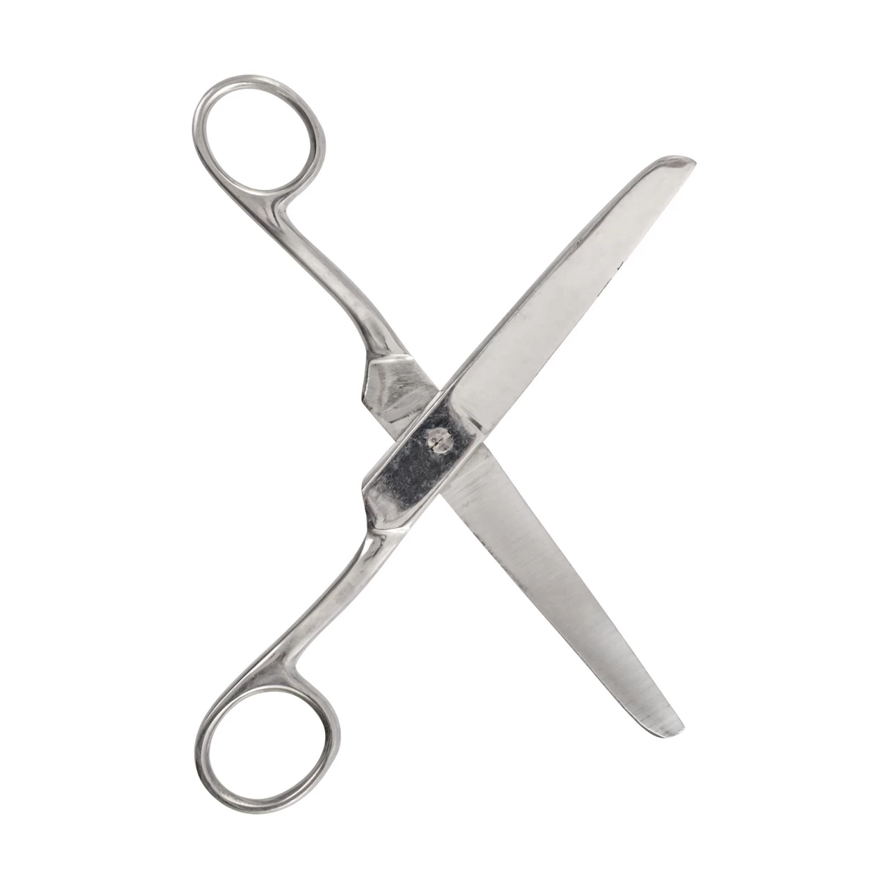 Извита ножица за рязане на превръзки, от неръждаема стомана, 200 мм