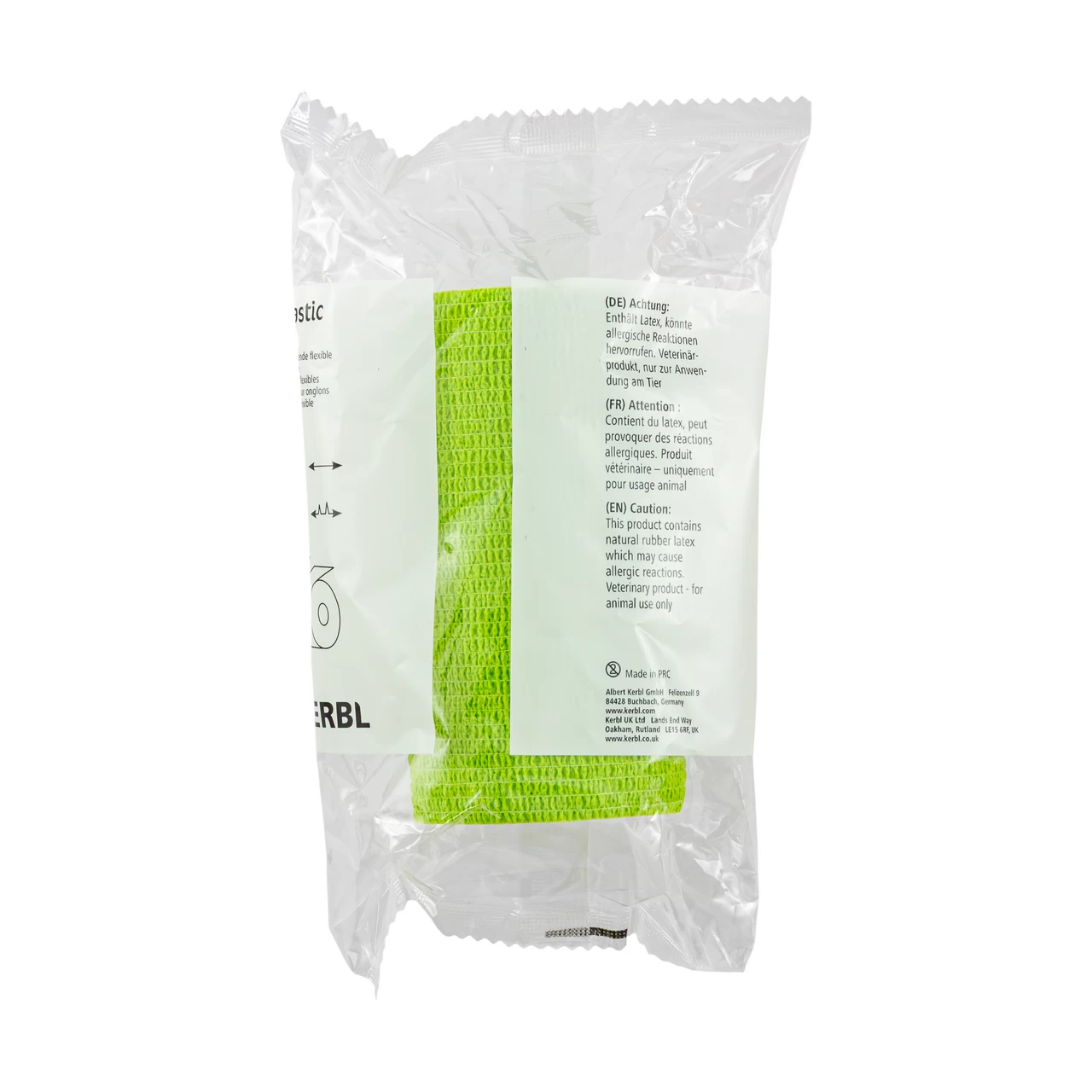 Бинт за копита, Vetlastic, зелен, 450 × 10 см