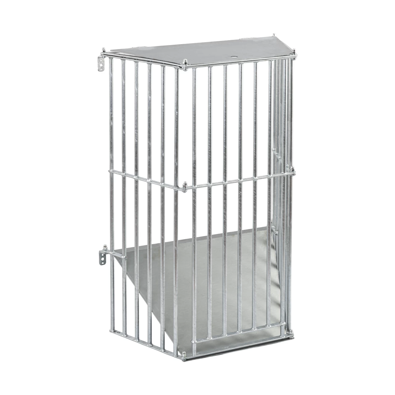 Металнa яслa за сено, за монтаж на стена, 81 × 114 см