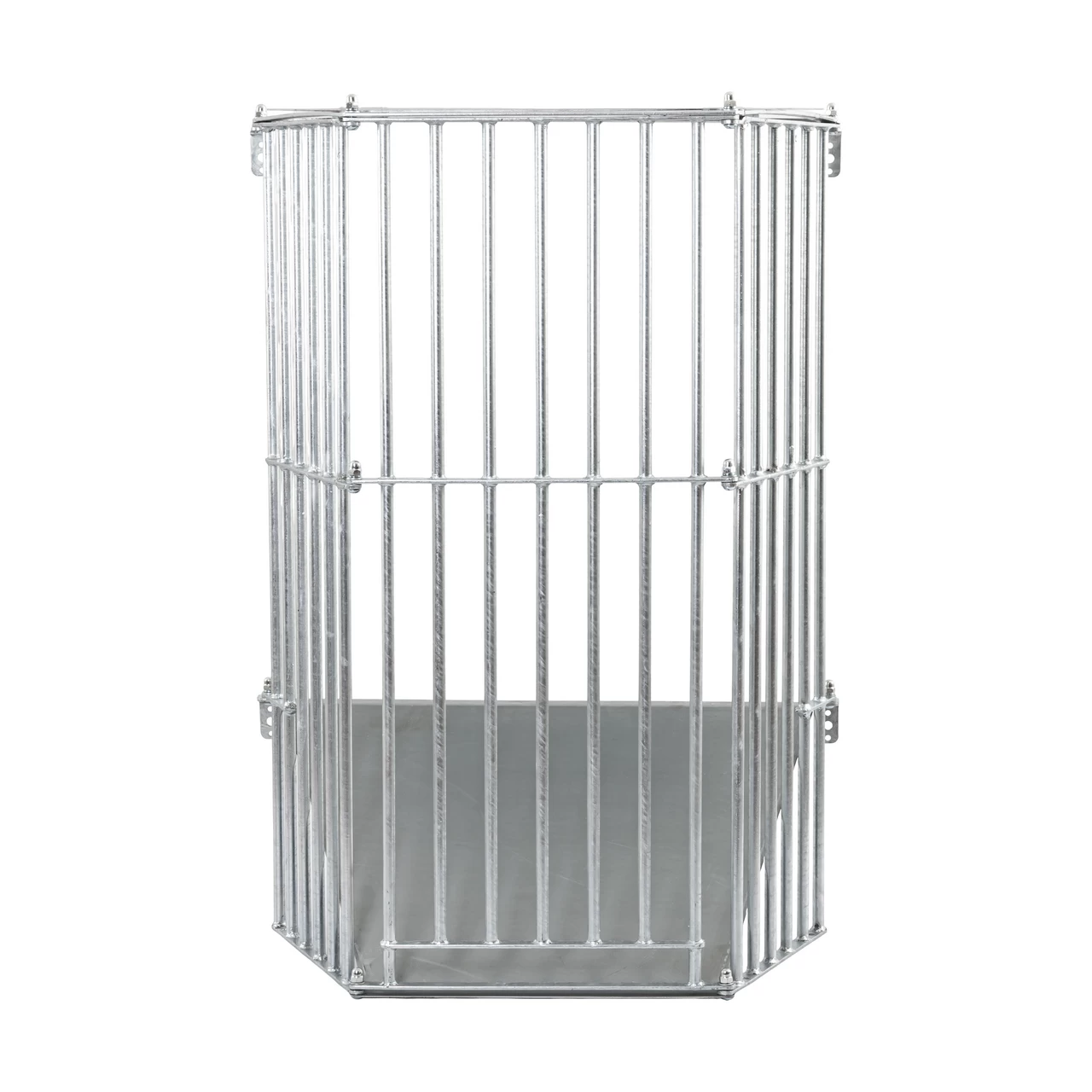 Металнa яслa за сено, за монтаж на стена, 81 × 114 см