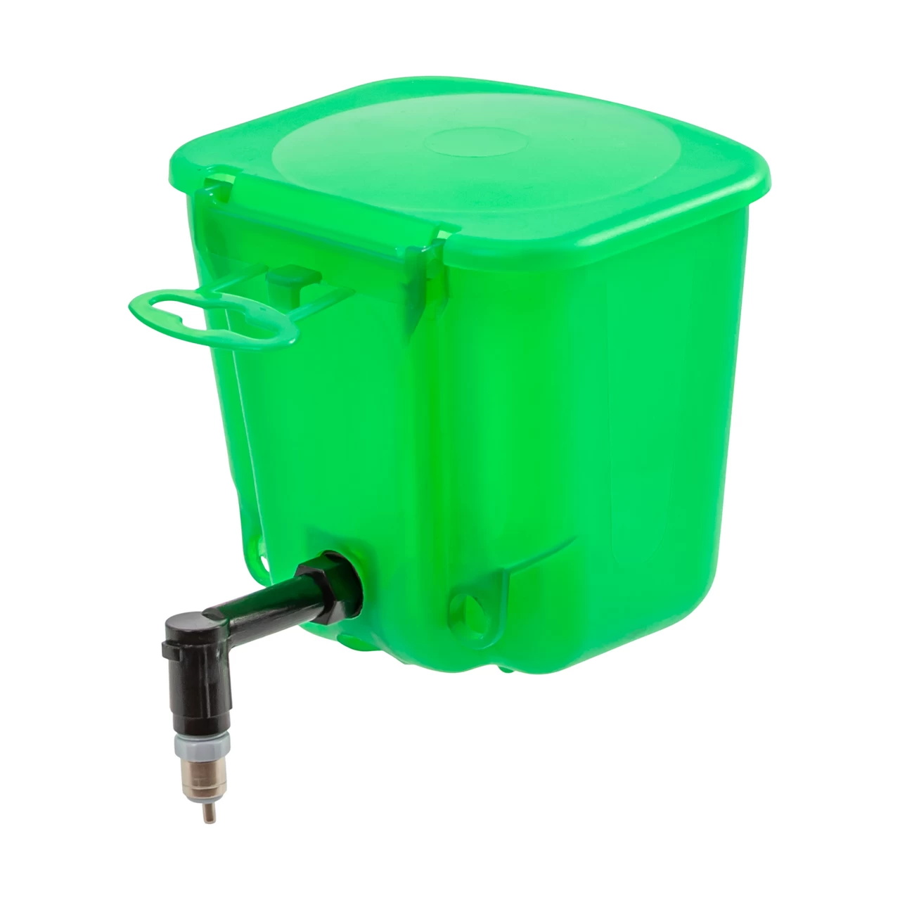 Поилка за зайци, зелена, 500 мл