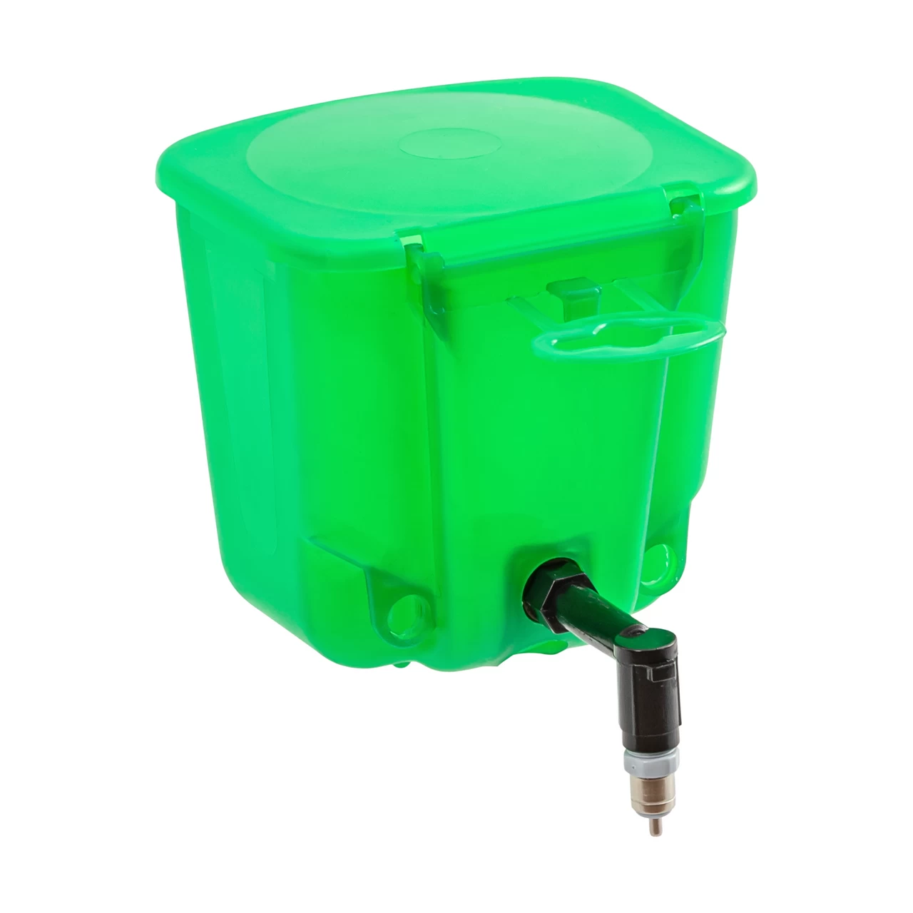 Поилка за зайци, зелена, 500 мл