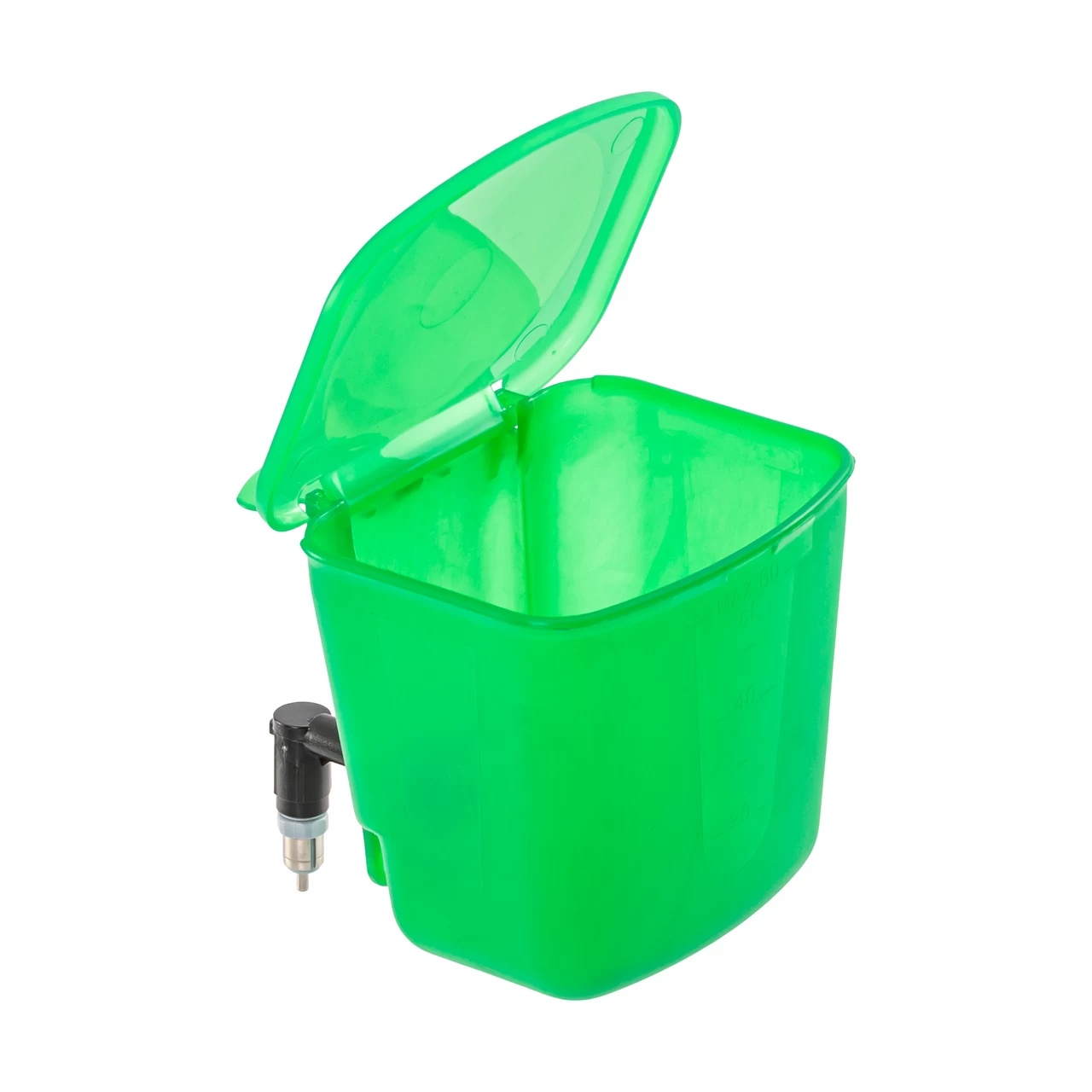 Поилка за зайци, зелена, 500 мл