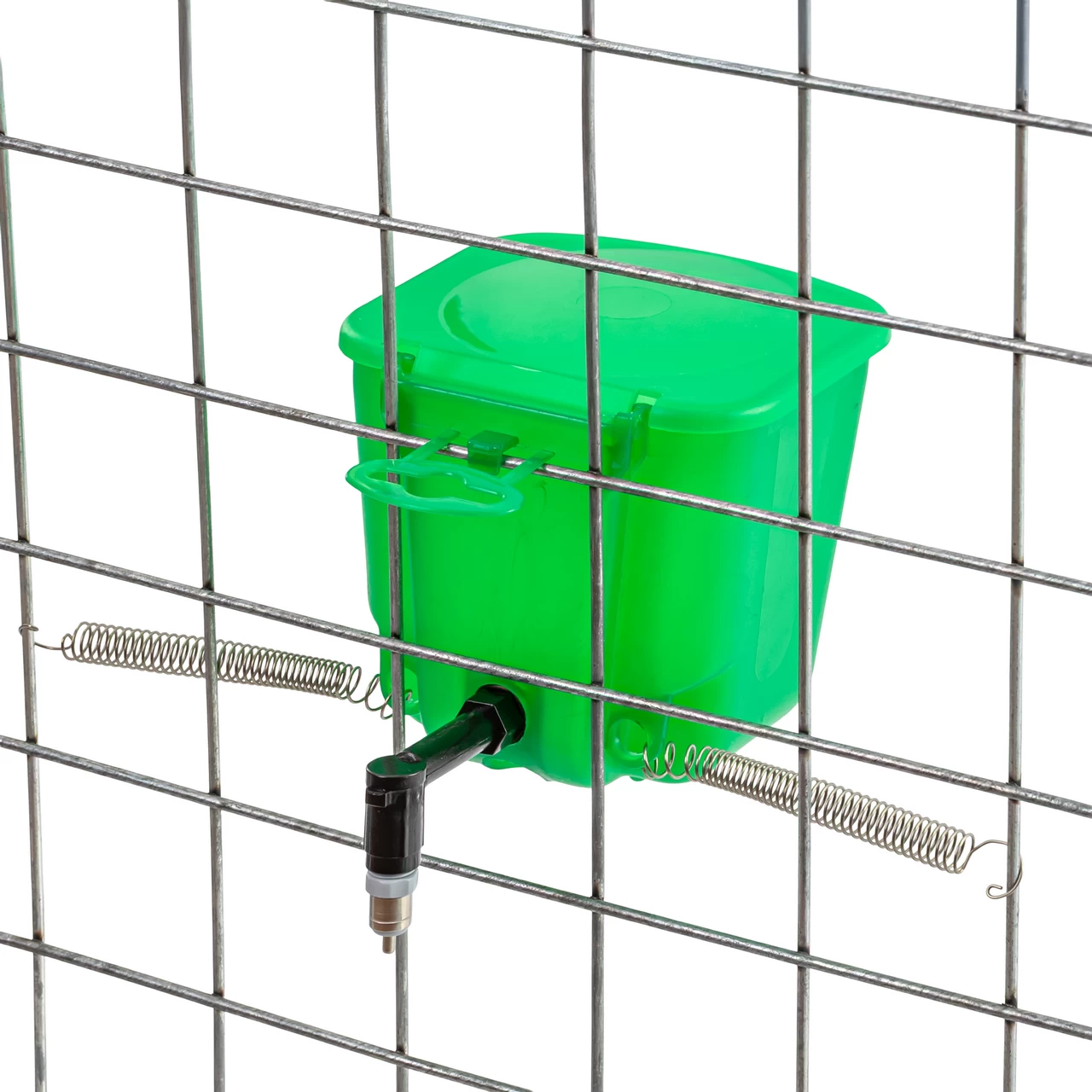 Поилка за зайци, зелена, 500 мл