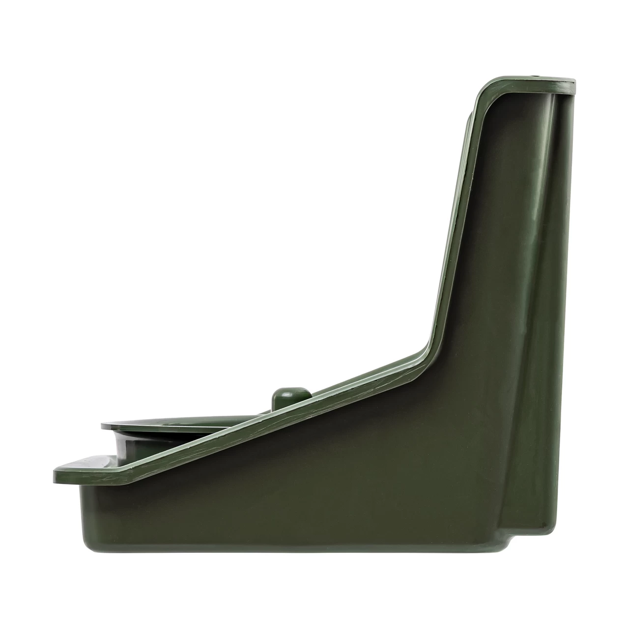 Поставка за сол с кръгла вложка, тъмнозелена