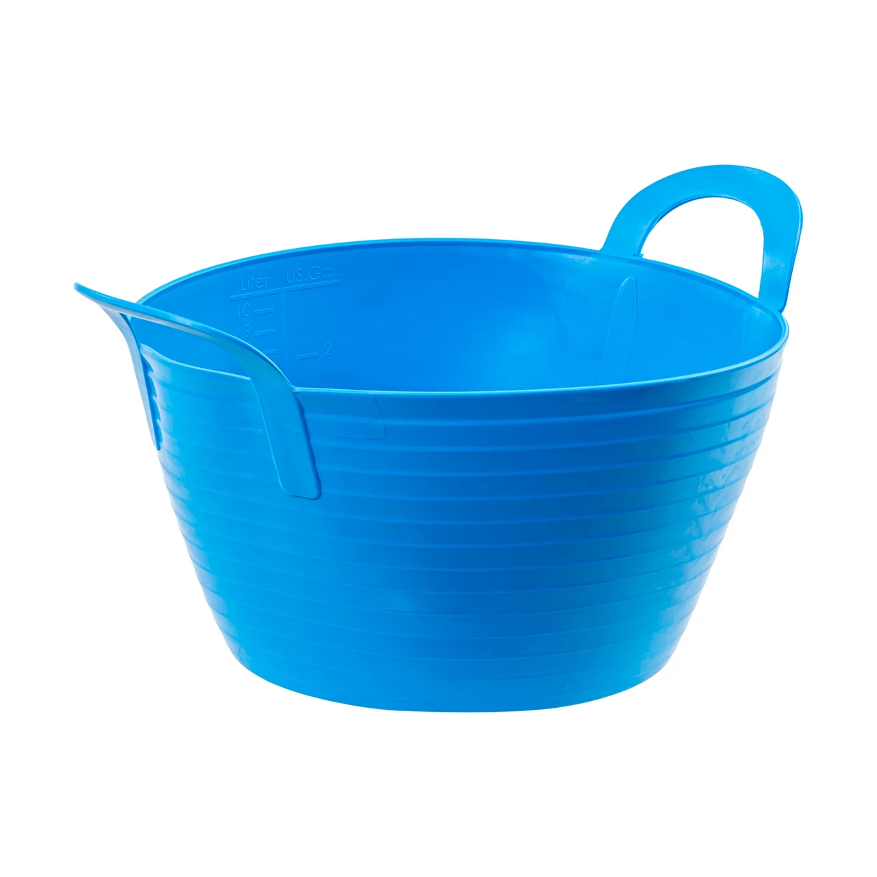 Гъвкава пластмасова кофа, Flexbag, синя, 12 литра