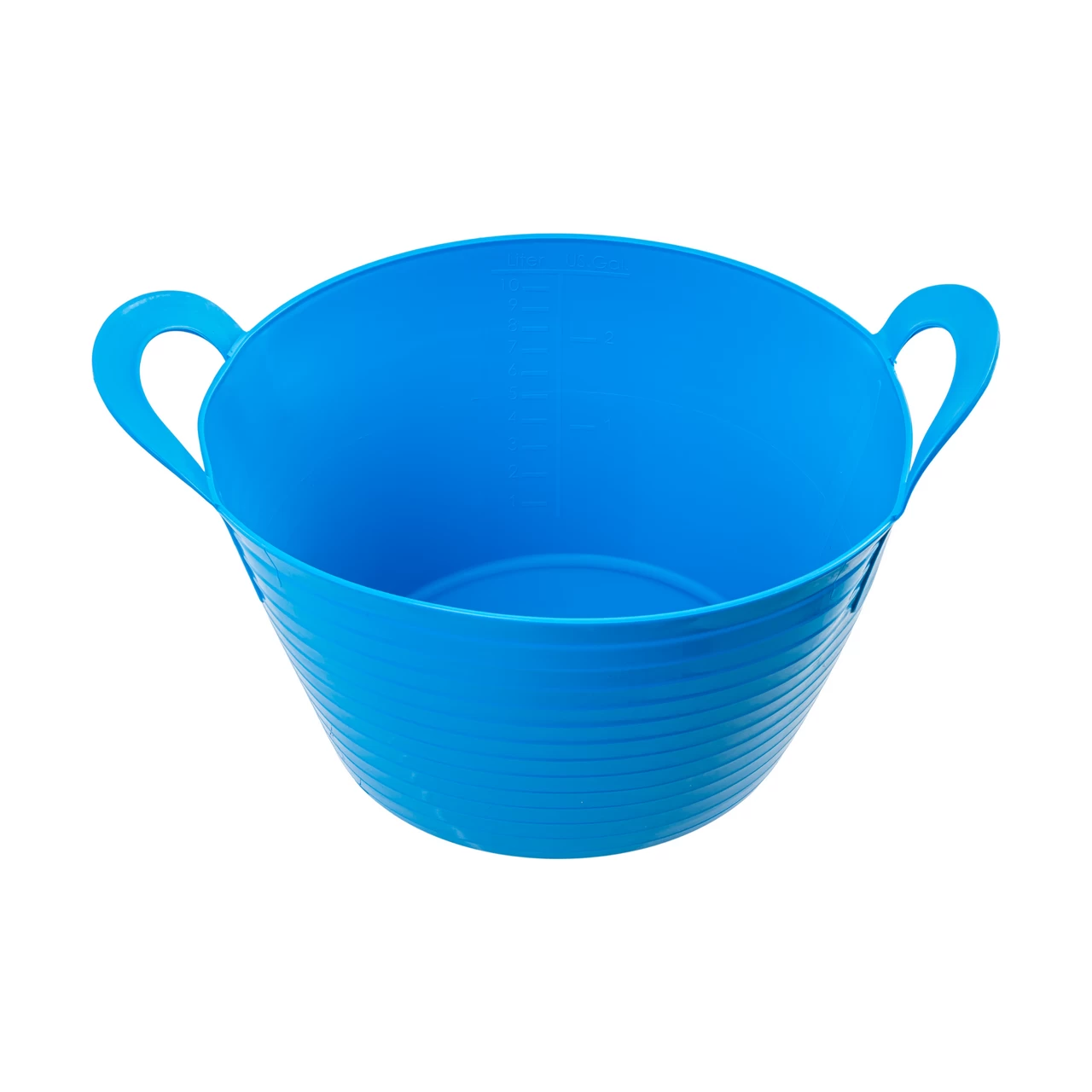 Гъвкава пластмасова кофа, Flexbag, синя, 12 литра