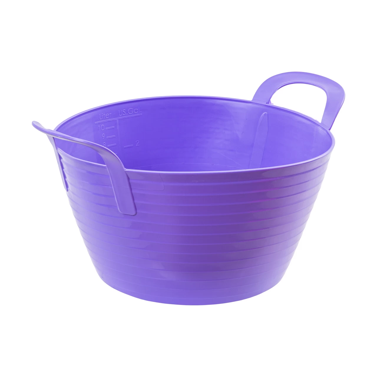 Гъвкава пластмасова кофа, Flexbag, лилава, 12 литра